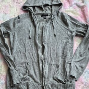 Ilanco Gray Women's Hooded Vest